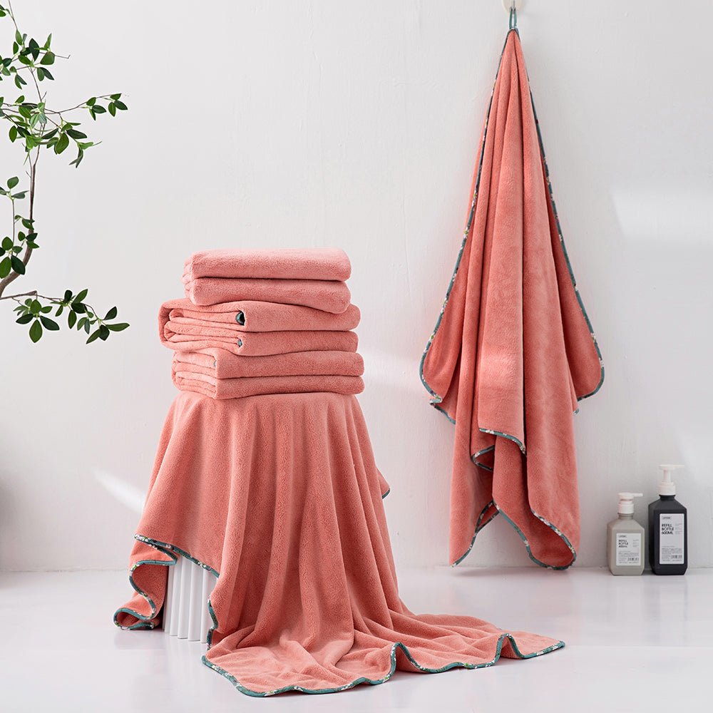 Elegant apricot towel - medium