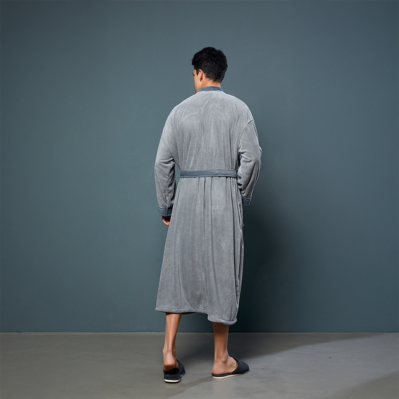 Dark Grey Bathrobe – Size XL