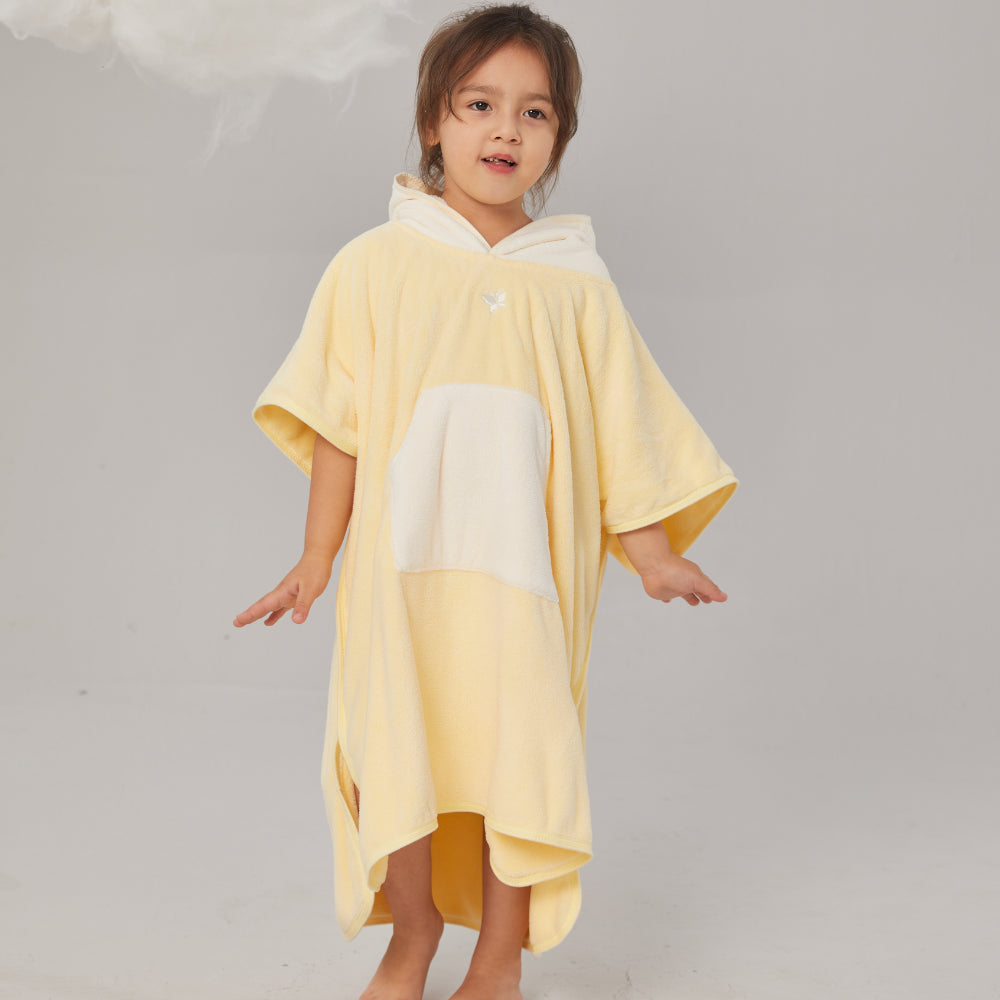 كابا اطفال - اصفر - مخيوط من الجانبين - (4-5 سنوات)