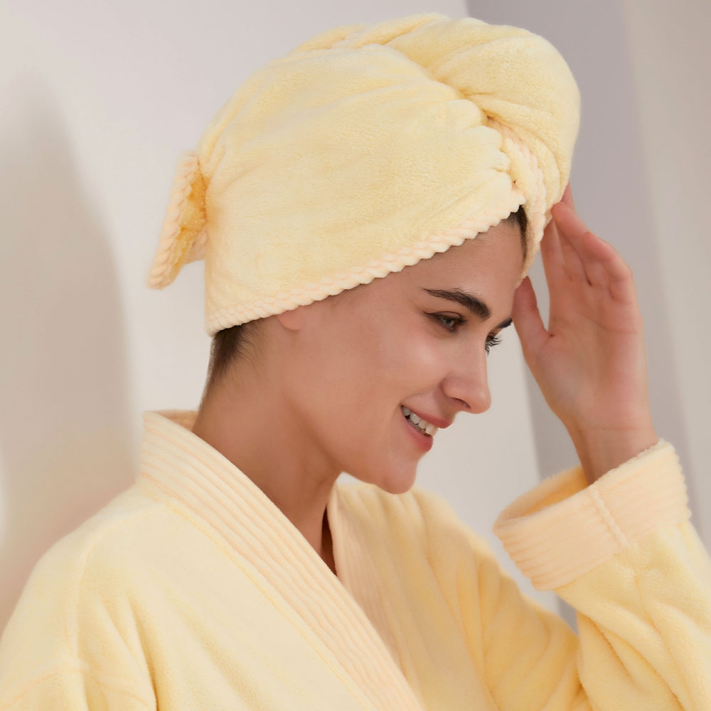 Modern hair cap - Lemon - M